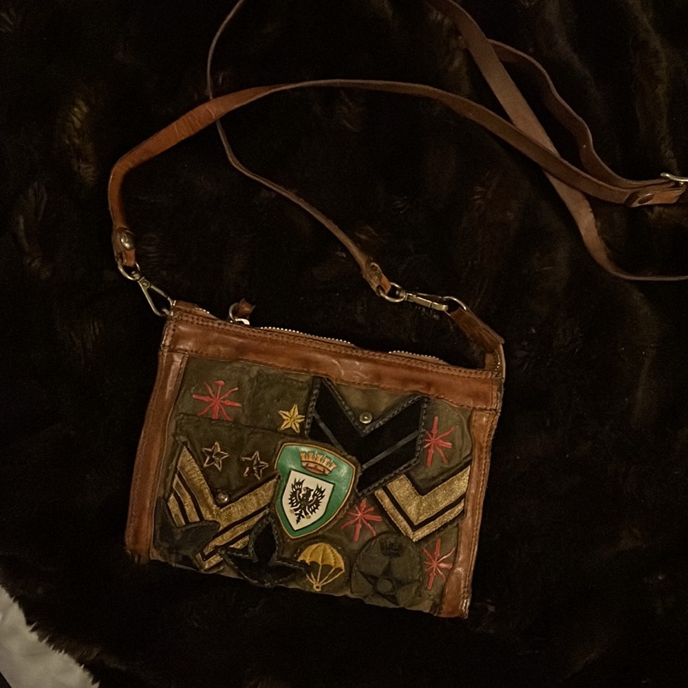 Campomaggi Italian Leather Military Crossbody